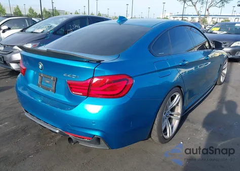 2018 BMW 440I Gran Coupe z USA, uszkodzony, nr VIN WBA4J5C56JBF07381